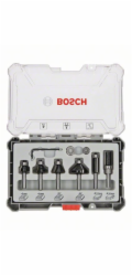 Bosch milling Set Trim&Edging 6tlg., Sada fréz