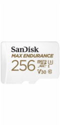SanDisk MAX ENDURANCE microSDHC 256GB + adaptér