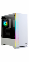 Zalman skříň S5 White / Middle tower / ATX / USB 3.0 / USB 2.0 / průhledná bočnice