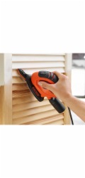 Black+Decker Kompaktní myš BEW230K-QS (oranžová/černá, 55 wattů, pouzdro)