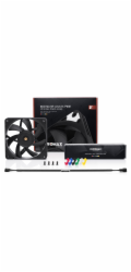 Noctua NF-A12x15 PWM Chromax.black.swap ventilátor 120x120x15 mm