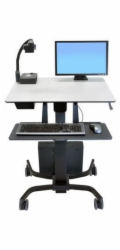 Ergotron TeachWell Mobile Digital Workspace - Vozík - Technologie konstantní síly - pro notebook / klávesnice / myš - ocel, phenolic composite, vysoce kvalitní plast - tuhově šedý