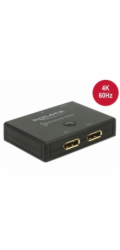 DeLOCK DisplayPort 2 - 1 přepínač obousměrný 4K 60 Hz, DisplayPort Switch