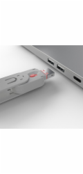 USB Port Schloss (4 Stück) mit Schlüssel, Diebstahlschutz