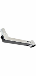 Ergotron LX - Upevňovací komponent (prodlužovací rameno 9", end cap) - pro Displej LCD - hliník - hliník - montáž na rameno - pro P/N: 45-241-026