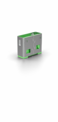 Lindy zámek USB portu (10 kusů) bez klíče, ochrana proti krádeži