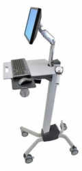 Ergotron Neo-Flex - Vozík - píst Constant Force - pro LCD displej / PC vybavení - hliník, vysoce kvalitní plast, pozinkovaná ocel - dva odstíny šedi - velikost obrazovky: až 27"