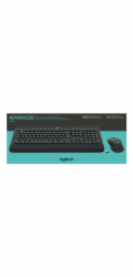 Logitech MK545 Advanced - Klávesnice a sada myši - bezdrátový - 2.4 GHz - QWERTY - US mezinárodní