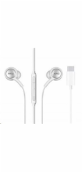 Samsung stereo sluchátka EO-IC100BWE, USB-C, bílá