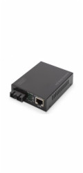 Digitus Gigabit PoE Medienkonverter, RJ45 / SC, SM