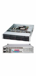 Supermicro 825TQC-R802LPB Rack Black 800 W