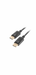 Lanberg DisplayPort - DisplayPort kabel 0,5 m černý (CA-DPDP-10CC-0005-BK)