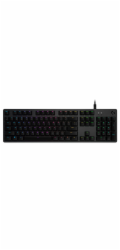 Logitech G512 CARBON LIGHTSYNC RGB Mechanical Gaming Keyboard with GX Brown switches-CARBON-US INT L-USB