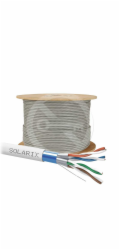 SOLARIX kábel CAT6A FFTP Dca-s2,d2,a1 500m
