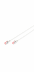 Digitus Tenký propojovací kabel U-FTP CAT 6 U-FTP, Cu, LSZH AWG 28/7, délka 1 m, barva šedá