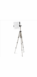 HAMA set stativ 106 3D + držák 2v1/ pro fotoaparáty a videokamery/ zátěž 0,5kg/ hliník/ béžová