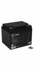 Green Cell AGM VRLA 12V 44Ah maintenance-free battery for mower, scooter, boat, wheelchair