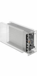 DeLOCK Externí dvojitý kryt pro 2 x 3,5" SATA HDD s portem USB typu C (průhledný)
