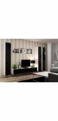 Cama RTV VIGO180 b/c televizní stolek/nábytek k multimediálnímu vybavení