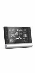 Hama 00186418 Meteostanice Black Line Plus černá