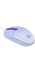 Logitech Gaming Mouse G203 LIGHTSYNC - Myš - optický - 6 tlačítka - kabelové - USB - šeřík - pro Komplett Epic Gaming PC a125