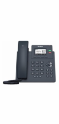 Yealink SIP-T31G IP telefon, 2,3" 132x64 grafický, 2x RJ45 10/100/1000, PoE, 2x SIP, s adaptérem