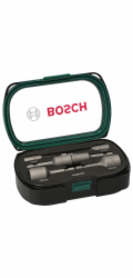 Bosch Powertools Steckschlüssel-Set, 50mm, 6-teilig