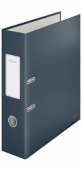 LEITZ Pákový pořadač 180°  Cosy hebký A4 80 mm sametová šedá