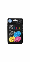 HP 932 Black / 933 CMY Original Ink Cartridge 4-Pack (400 / 330 / 330 / 330 pages)