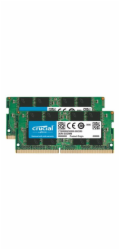 Crucial - DDR4 - sada - 64 GB: 2 x 32 GB - SO-DIMM 260-pin - 3200 MHz / PC4-25600 - CL22 - 1.2 V - bez vyrovnávací paměti - bez ECC