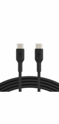 Belkin CAB003bt1MBK USB-C - USB-C, 1m, černý Belkin USB-C na USB-C kabel, 1m, černý