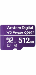 WD MicroSDXC karta 512GB Purple WDD512G1P0C Class 10 (R:100/W:60 MB/s)