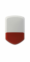 iGET SECURITY P11v2 - Bezdrátová venkovní siréna 100 dB, indikace alarmu pomocí červené LED diody, 230V, pro M2B/M3B