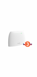 Tenda N300 bezdrátový router Fast Ethernet Jednopásmový (2,4 GHz) 4G Bílá