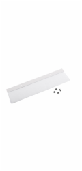 LANBERG 19" CABLE ENTRY BRUSH PANEL GREY  