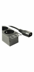 Gembird EG-PDU-014-FC14 Gembird PDU 8 zásuvek, C14, 1U, 10 A, 3m