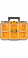 Dewalt TOUGHSYSTEM 2.0 Organizér poloviční velikosti, hluboký (žlutý)