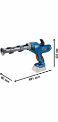 Bosch GCG 18V-310 Professional aku lis na vytlacování kartusí