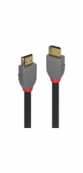 Lindy Ultra High Speed HDMI kabel, Anthra Line (šedý, 0,5 metru)