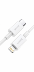 Baseus datový kabel Superior USB-C/Lightning 1m 20W bílý