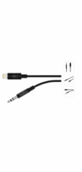 Belkin AV10172bt03 Belkin kabel Lightning - 3,5mm jack, 0,9m - černý