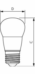 Philips CorePro  E27 LED Žárovka 2,8W