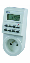 Digitální spínací zásuvka 3680W - denní (P5501)