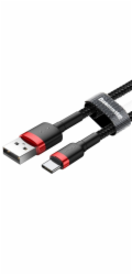 Kabel BASEUS USB TypeA M, USB TypeC M, 1m černý CATKLF-B91