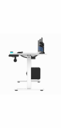 Ultradesk Herní stůl LEVEL WHITE