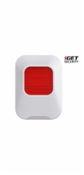 iGET SECURITY EP24 - vnitřní siréna napájená baterií + USB portem, pro alarm M5