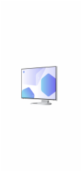 EIZO 24" EV2485-WT, 1920 x 1200, IPS,16:10, 5ms, 350 cd/m2, 1000:1, DP/HDMI/USB-C, bílý
