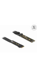 DeLOCK riser karta M.2 Key M prodlužovací NVMe s 20 cm kabelem, prodlužovací kabel