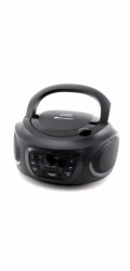 Přehrávač Roadstar, CDR-375D+/BK, přenosný, CD-R/RW, autostop, digitální tuner DAB+, DAB, FM, USB, síť
