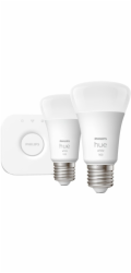 Philips Hue White startovací sada E27, LED žárovka